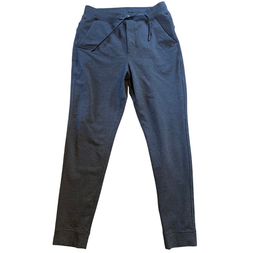 Birddogs Men's Performance Joggers.  Charcoal Gray with Green Liner. Size L